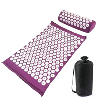 STILLPUNKT Akupressurmatte in Pink für Yoga und Entspannung
Pinkes Akupressurmatten-Set mit ergonomischem Kissen